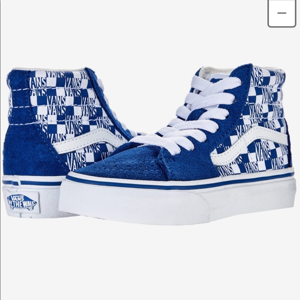 Boys blue vans size 11 kids